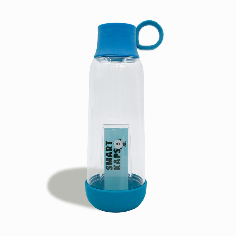 “Original” eco-designed ocean blue bottle 50cl Gobi x Smart Kaps