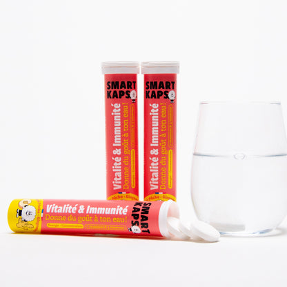 Pack "it's strong" 3 Smart Kaps boxes + 1 original 50cl Gobi x Smart Kaps bottle