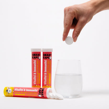 Pack "it's strong" 3 Smart Kaps boxes + 1 original 50cl Gobi x Smart Kaps bottle