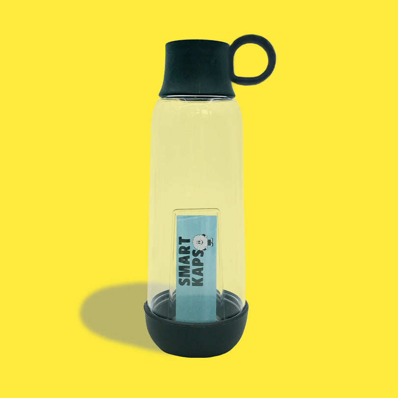 “Original” eco-designed anthracite gray bottle 50cl Gobi x Smart Kaps